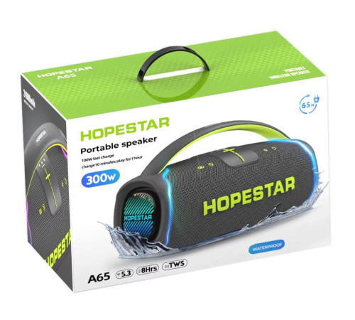 Bluetooth колонка Hopestar A65 300W Black