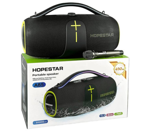 Bluetooth колонка Hopestar A85 400W Black