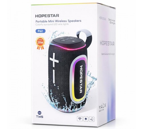 Bluetooth колонка Hopestar P62 20W Black