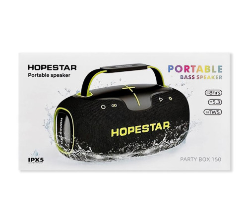Bluetooth колонка Hopestar PartyBox 150 60W Black