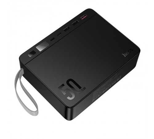 Портативний ЗП Power Bank Hoco J166 Carretera 22.5W+PD20W+lighting 50000 mAh Black