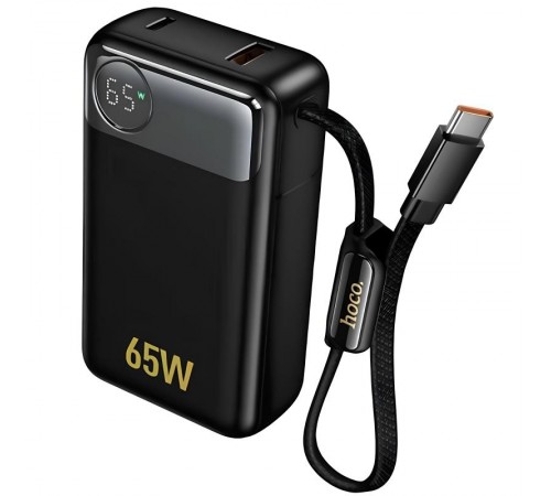 Портативний ЗП Power Bank Hoco Q53 Skillful PD65W 12000 mAh Black
