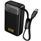 Портативний ЗП Power Bank Hoco Q53 Skillful PD65W 12000 mAh Black