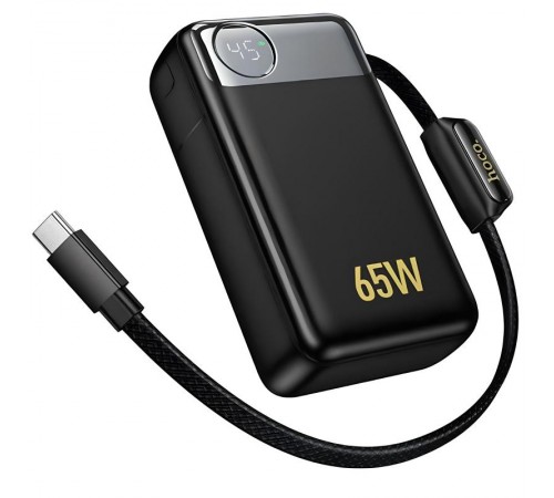 Портативний ЗП Power Bank Hoco Q53 Skillful PD65W 12000 mAh Black