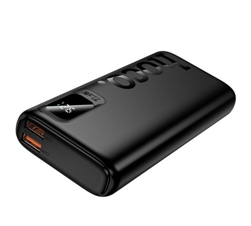 Портативний ЗП Power Bank Hoco J158 Pro Runner 22.5W+PD20W 10000 mAh Black