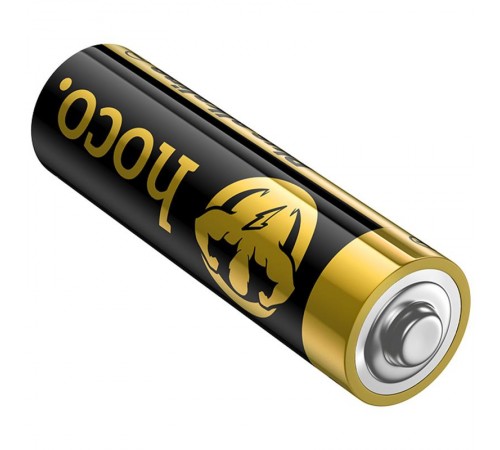 Батарейки Hoco JA1A AA (LR6) Alkaline 2 pcs Black
