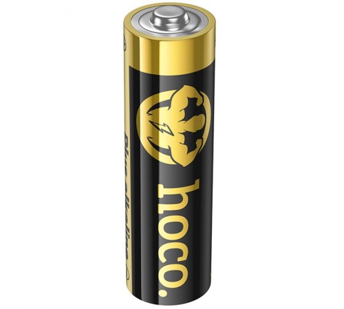 Батарейки Hoco JA1B AA (LR6) Alkaline 4 pcs Black