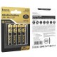 Батарейки Hoco JA1B AA (LR6) Alkaline 4 pcs Black
