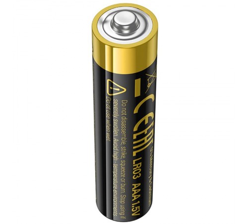 Батарейки Hoco JA2A AAA (LR03) Alkaline 2 pcs Black