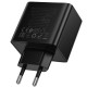 МЗП Borofone BAS16A Erudite PD45W+QC3.0 (1USB-A/1C) Black