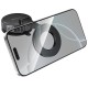 Автотримач Borofone BH140 Gloria Vacuum Suction Magnetic (center console) Black / Metal gray