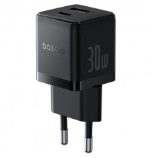 МЗП Baseus Palm Fast Charger 30W (1USB-A/1C) (P1011160A) Cluster Black