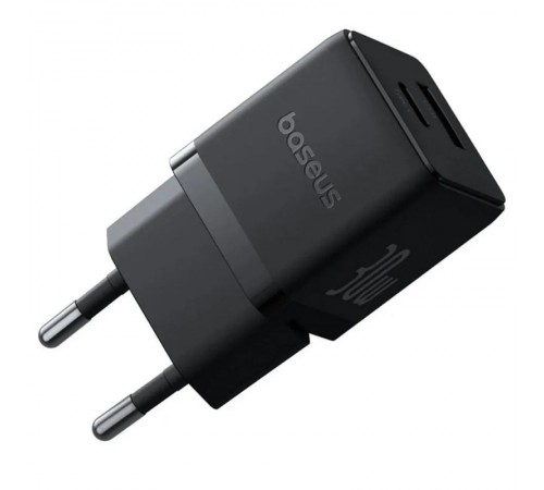 МЗП Baseus Palm Fast Charger 30W (1USB-A/1C) (P1011160A) Cluster Black
