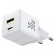 МЗП Baseus Palm Fast Charger 30W (1USB-A/1C) (P1011160A) Moon White
