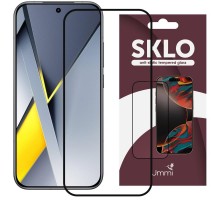 Захисне скло SKLO 3D для Xiaomi Redmi 15C (Global) / A7 Pro / Poco C85 (Global) Чорний