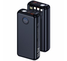 Портативний ЗП Power Bank Amaya F239L 22.5W flashlight with cable 20000 mAh Black