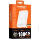 Портативний ЗП Power Bank Amaya NX005 22.5W з БЗП 10000 mAh White