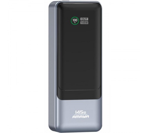 Портативний ЗП Power Bank Amaya FD23 145W with display and cable 20000 mAh Gray