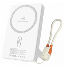 Портативний ЗП Power Bank Amaya WF54 15W+PD22.5W з БЗП 10000 mAh White