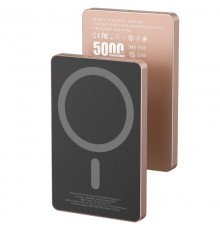 Портативний ЗП Power Bank Amaya APB-WF53 15W з БЗП 5000 mAh Black