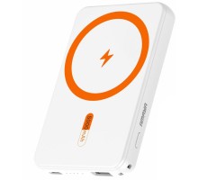Портативний ЗП Power Bank Amaya W17 15W+PD22.5W з БЗП 5000 mAh White