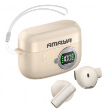 Бездротові TWS навушники Amaya ATW-36 Biege