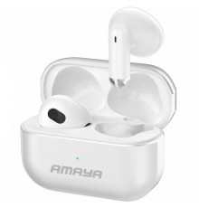 Бездротові TWS навушники Amaya TK04 Gaming White