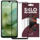Захисне скло SKLO 3D для Motorola Moto G06 / G06 Power Чорний