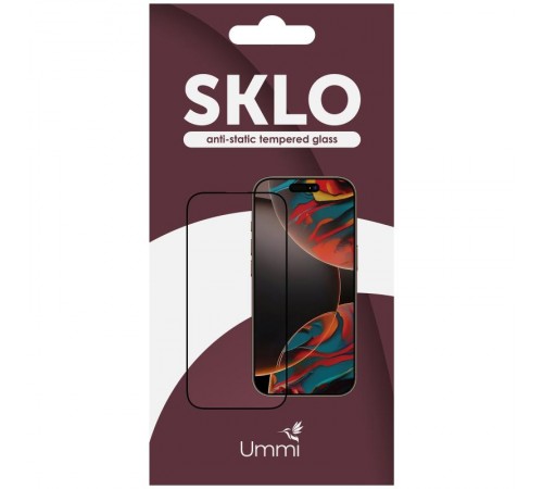 Захисне скло SKLO 3D для Motorola Moto G86 5G / G86 Power Чорний