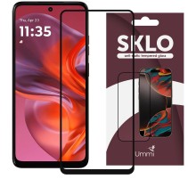 Захисне скло SKLO 3D для Motorola Moto G24 / G04 Чорний