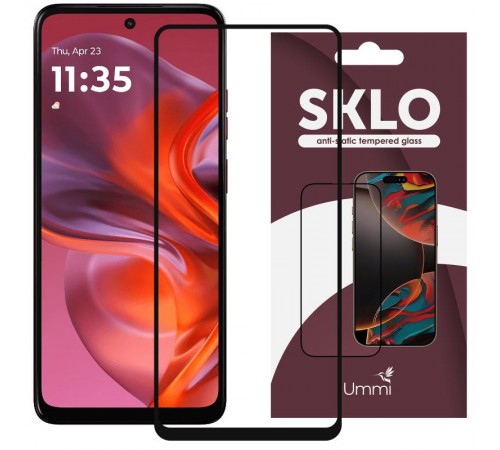 Захисне скло SKLO 3D для Motorola Edge 50 Neo / 60 Neo Чорний