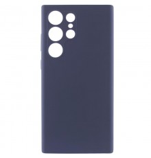Чохол TPU GETMAN Liquid Silk Full Camera для Samsung Galaxy S26 Ultra Синій / Midnight Blue