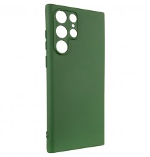Чохол TPU GETMAN Liquid Silk Full Camera для Samsung Galaxy S26 Ultra Зелений / Dark green