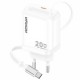 МЗП Amaya E220S PD20W GaN (1USB-C) + Retractable Cable Type-C White