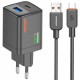 МЗП Amaya E81S PD30W+QC3.0 (1USB-A/1C) + кабель USB to Type-C Black