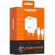 МЗП Amaya E77D PD20W+QC3.0 (1USB-A/1C) + кабель USB to MicroUSB White
