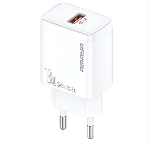 МЗП Amaya E59S QC3.0 18W (1USB-A) White