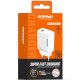 МЗП Amaya E57S QC3.0 20W (1USB-A) + кабель USB to Type-C White