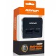 Сетевой універсальний перехідник Amaya X10W 10W + 1USB-A/1C Black