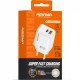 МЗП Amaya E43D PD20W (1USB-A/1C) + кабель USB to Type-C White