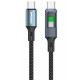 Дата кабель Amaya 111CC Type-C to Type-C 60W (1.2m) Black