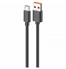 Дата кабель Amaya M77 USB to MicroUSB 2A (1m) Black