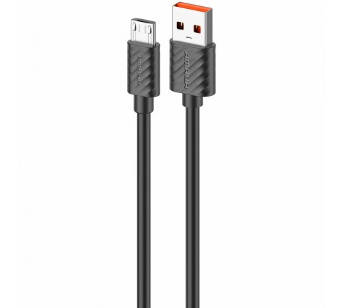 Дата кабель Amaya M77 USB to MicroUSB 2A (1m) Black