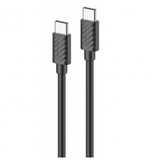Дата кабель Amaya 77CC Type-C to Type-C 60W (1m) Black