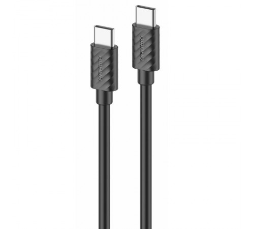 Дата кабель Amaya 77CC Type-C to Type-C 60W (1m) Black