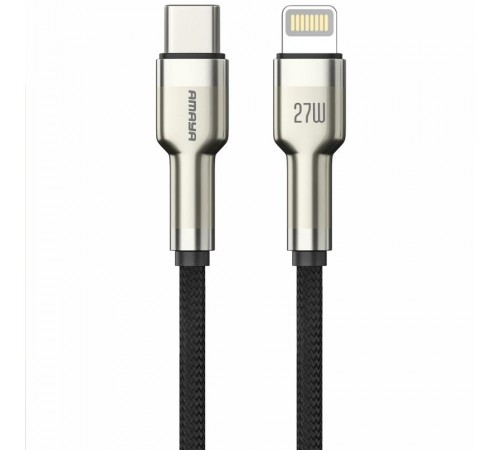 Дата кабель Amaya 310CL Type-C to Lightning 27W (1m) Brown