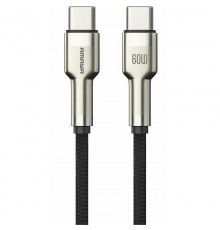 Дата кабель Amaya 310CC Type-C to Type-C 60W (1m) Brown