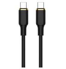 Дата кабель Amaya CC89 Type-C to Type-C 60W (1m) Black