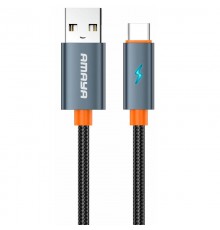 Дата кабель Amaya C58 USB to Type-C 100W (1m) Gray