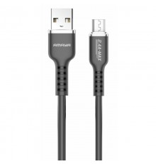 Дата кабель Amaya M30 USB to MicroUSB 2.4A (1m) Black